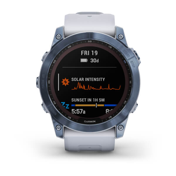 Fenix 7X Sapphire Solar ��������� ����� ������� DLC � ����� ��������