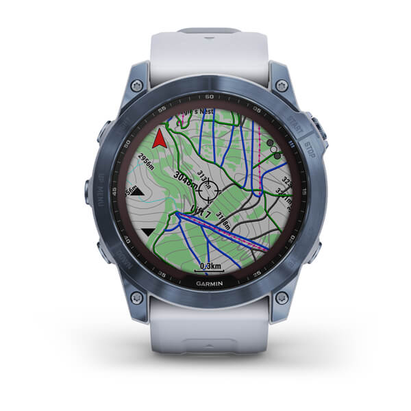 Fenix 7X Sapphire Solar ��������� ����� ������� DLC � ����� ��������