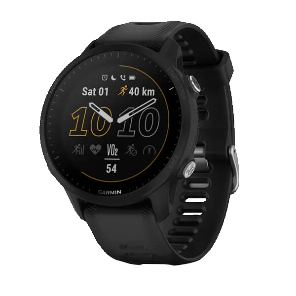 Forerunner 955 с черным ремешком Forerunner 955 с черным ремешком