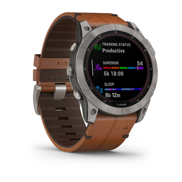 Fenix 7X Sapphire Solar ��������� ������ � ���������� ������� ��������