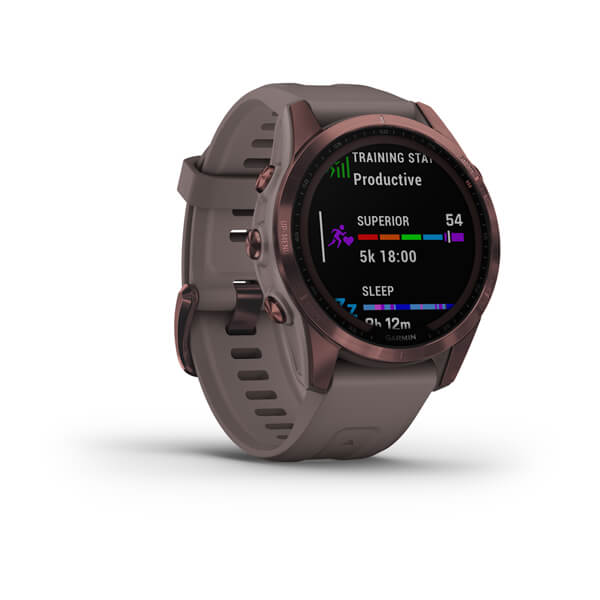 Fenix 7S Sapphire Solar ��������� �����-��������� � ��������-����� ����������� ��������