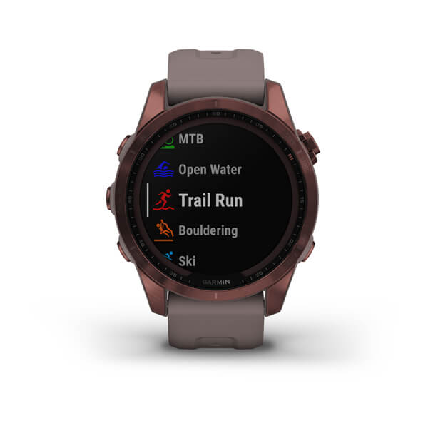 Fenix 7S Sapphire Solar ��������� �����-��������� � ��������-����� ����������� ��������