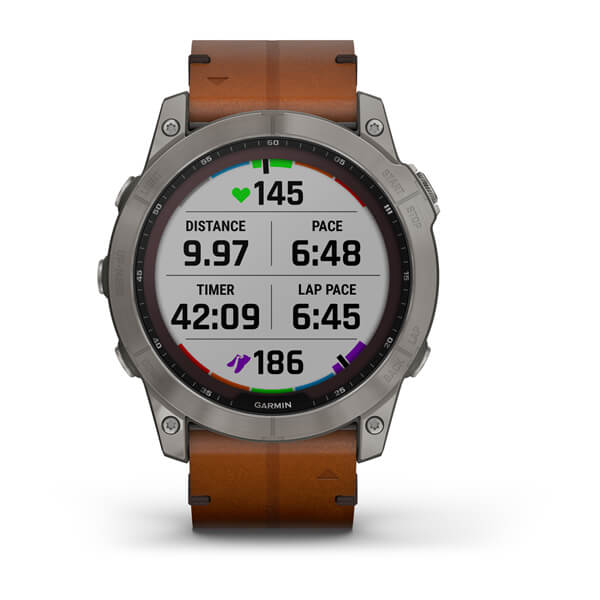 Fenix 7X Sapphire Solar ��������� ������ � ���������� ������� ��������