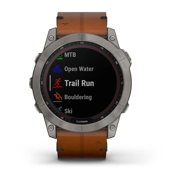 Fenix 7X Sapphire Solar ��������� ������ � ���������� ������� ��������