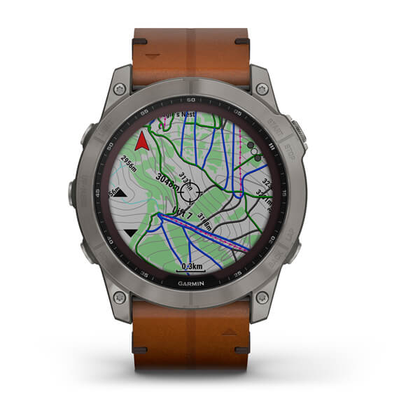 Fenix 7X Sapphire Solar ��������� ������ � ���������� ������� ��������