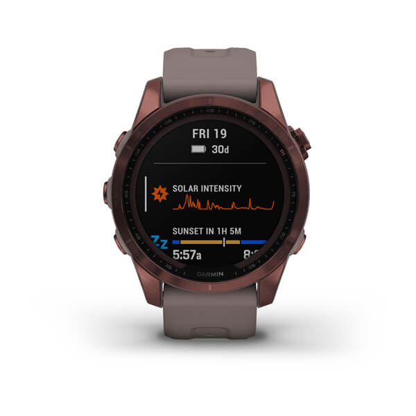 Fenix 7S Sapphire Solar ��������� �����-��������� � ��������-����� ����������� ��������