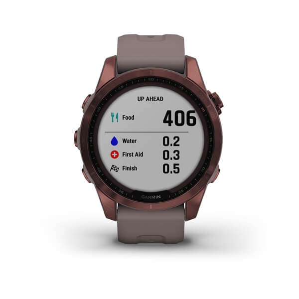 Fenix 7S Sapphire Solar ��������� �����-��������� � ��������-����� ����������� ��������